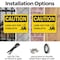 Signmission Look Out For Forklifts Caution Sign, Plastic, 14in W x 10in L, 2PK OS-2PACK-CS-P-1014-L-19198 - alternate 3